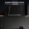 Hisense CH6IN14BXBUK 60cm Chimney Cooker Hood, Black, A Rated
