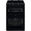 AEG CIX6500ABB Induction Electric Cooker with Double Oven, Black, A Rated