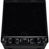 AEG CIX6540ACB Induction Electric Cooker with Double Oven, Black, A Rated
