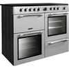 Leisure CK100C210S Cookmaster 100cm Ceramic Range Cooker, Silver, A Rated
