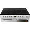 Leisure CK100C210S Cookmaster 100cm Ceramic Range Cooker, Silver, A Rated
