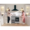 Leisure CK100C210S Cookmaster 100cm Ceramic Range Cooker, Silver, A Rated