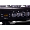 Leisure CK100F232K Cookmaster 100cm Dual Fuel Range Cooker, Black, A Rated