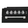 Leisure CK100F232K Cookmaster 100cm Dual Fuel Range Cooker, Black, A Rated