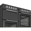 Leisure CK100F232T Cookmaster 100cm Dual Fuel Range Cooker, Grey, A Rated