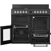 Leisure CK100F232T Cookmaster 100cm Dual Fuel Range Cooker, Grey, A Rated