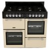 Leisure CK100G232C Cookmaster 100cm Gas Range Cooker, Cream, A+ Rated