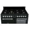 Leisure CK100G232K Cookmaster 100cm Gas Range Cooker, Black, A+ Rated