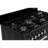 Leisure CK100G232K Cookmaster 100cm Gas Range Cooker, Black, A+ Rated