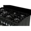 Leisure CK100G232K Cookmaster 100cm Gas Range Cooker, Black, A+ Rated