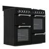 Leisure CK100G232K Cookmaster 100cm Gas Range Cooker, Black, A+ Rated
