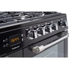 Leisure CK110F232K Cookmaster 110cm Dual Fuel Range Cooker, Black, A Rated
