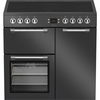 Leisure CK90C230T Cookmaster 90cm Ceramic Range Cooker, Grey, A Rated