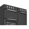 Leisure CK90F232T Cookmaster 90cm Dual Fuel Range Cooker, Grey, A Rated