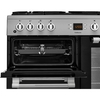 Leisure CK90F530X Cookmaster 90cm Dual Fuel Range Cooker, Stainless Steel, A Rated
