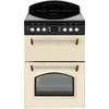 Leisure CLA60CEC Ceramic Electric Cooker with Double Oven, Cream, A Rated