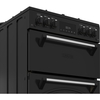Leisure CLB60GCK Classic Gas Cooker with Double Oven, Black, A Rated