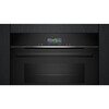 Siemens CM724G1B1B iQ700 Compact Oven with Microwave Function, Black
