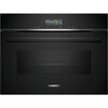 Siemens CM724G1B1B iQ700 Compact Oven with Microwave Function, Black