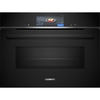 Siemens CM778GNB1B iQ700 Compact Oven with Microwave Function, Black
