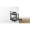 Bosch CMA583MS0B Series 4 Built-In Combination Microwave Oven with Hot Air, Stainless Steel