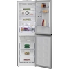 Beko CNG4692S No Frost Fridge Freezer, 50/50, Stainless Steel, E Rated