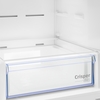 Beko CNG4692S No Frost Fridge Freezer, 50/50, Stainless Steel, E Rated