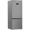 Beko CNG5785VPS Frost Free Fridge Freezer, 70/30, Stainless Steel, D Rated