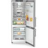 Liebherr CNsdd 776i No Frost Fridge Freezer, 70/30, Silver, D Rated
