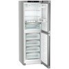 Liebherr CNsfd 5204 No Frost Fridge Freezer, 50/50, Stainless Steel, D Rated