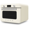 Smeg COF01CRUK 10 in 1 Multifunction Countertop Oven with Steam & Air Fry, Cream