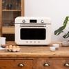 Smeg COF01CRUK 10 in 1 Multifunction Countertop Oven with Steam & Air Fry, Cream