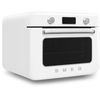 Smeg COF01WHUK 10 in 1 Multifunction Countertop Oven with Steam & Air Fry, White