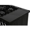 Leisure CS100F520K Cuisinemaster 100cm Dual Fuel Range Cooker, Black, A Rated