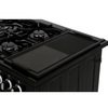 Leisure CS100F520K Cuisinemaster 100cm Dual Fuel Range Cooker, Black, A Rated