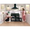 Leisure CS110F722K Cuisinemaster 110cm Dual Fuel Range Cooker, Black, A Rated