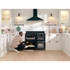 Leisure CS110F722K Cuisinemaster 110cm Dual Fuel Range Cooker, Black, A Rated