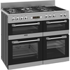 Leisure CS110F722X Cuisinemaster 110cm Dual Fuel Range Cooker, Stainless Steel, A Rated