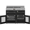 Leisure CS110F722X Cuisinemaster 110cm Dual Fuel Range Cooker, Stainless Steel, A Rated