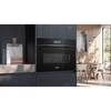Siemens CS736G1B1 iQ700 Compact Oven with Steam Function, Black, A+ Rated