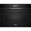 Siemens CS736G1B1 iQ700 Compact Oven with Steam Function, Black, A+ Rated