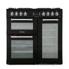 Leisure CS90F530K Cuisinemaster 90cm Dual Fuel Range Cooker, Black, A Rated