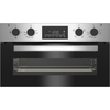 Beko CTFY22309X Built-Under Electric Double Oven, Stainless Steel, A Rated