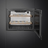 Smeg CVI320XE Integrated Wine Cooler, Black, F Rated
