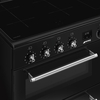 Smeg CX93IMBL 90cm Induction Range Cooker, Black, A Rated
