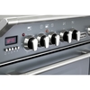 DeLonghi D3VR 908-DF/SLATE Vintage 90cm Dual Fuel Range Cooker, Grey, A Rated