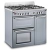 DeLonghi D3VR 908-DF/SLATE Vintage 90cm Dual Fuel Range Cooker, Grey, A Rated