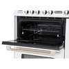 DeLonghi D3VR 908-DF/WH Vintage 90cm Dual Fuel Range Cooker, White, A Rated