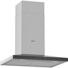 Neff D64QFM1N0B N50 60cm Chimney Cooker Hood, Stainless Steel, A Rated