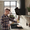 Neff D85ICN1S0B N70 80cm Chimney Cooker Hood, Black, A+ Rated